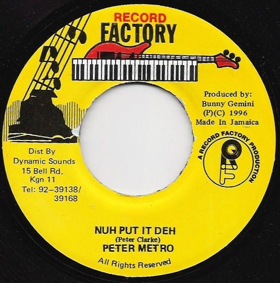 Peter Metro - Nuh Put It Deh