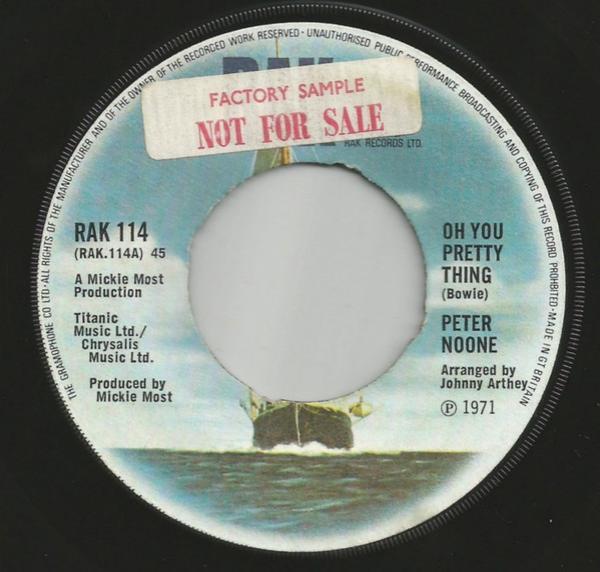 Peter Noone - Oh You Pretty Thing