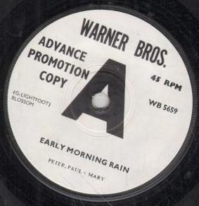 Peter, Paul & Mary - Early Mornin' Rain