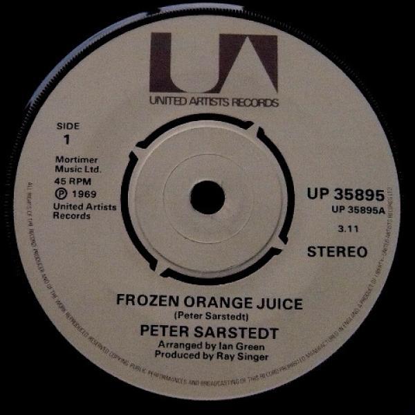 Peter Sarstedt - Frozen Orange Juice