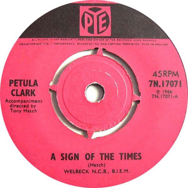 Petula Clark - A Sign Of The Times