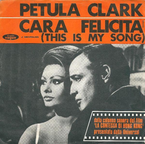 Petula Clark - Cara Felicità = This Is My Song