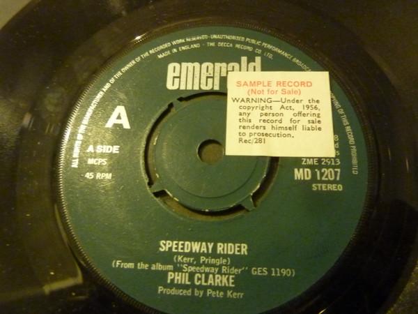 Phil Clarke (12) - Speedway Rider 