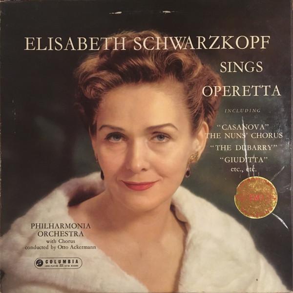 Philharmonia Orchestra, Elisabeth Schwarzkopf, Philharmonia Chorus, Otto Ackermann - Elisabeth Schwarzkopf Sings Operetta