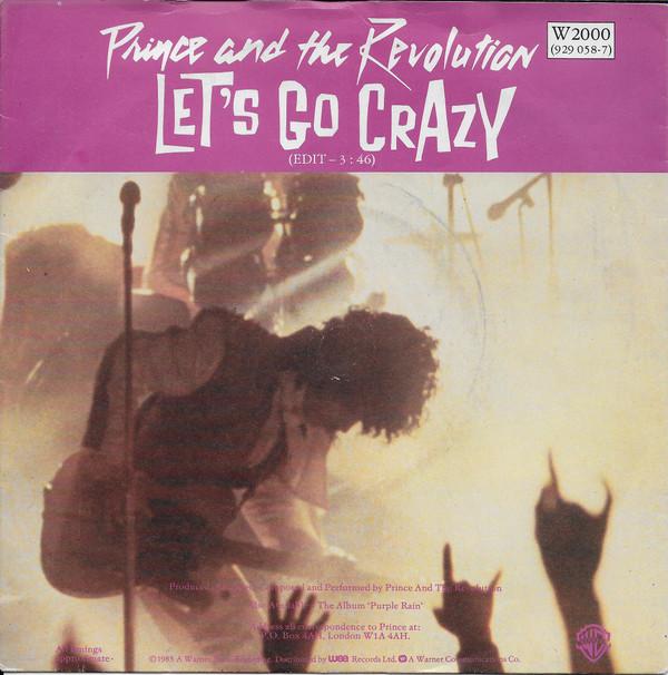 Prince And The Revolution - Let's Go Crazy