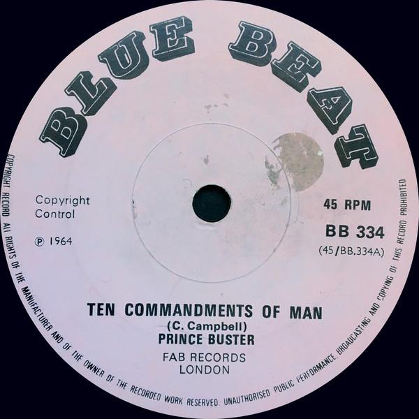 Prince Buster - Ten Commandments Of Man