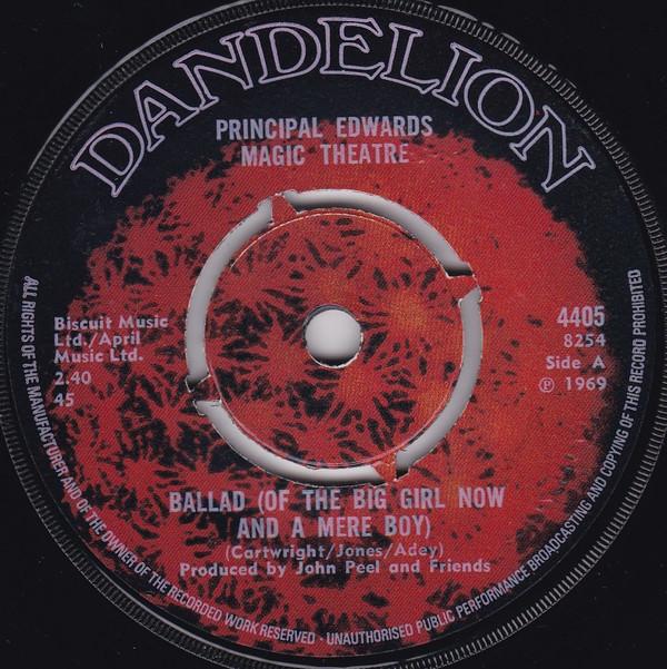 Principal Edwards Magic Theatre - Ballad (Of The Big Girl Now And A Mere Boy)