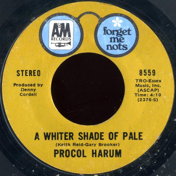Procol Harum - A Whiter Shade Of Pale / Conquistador
