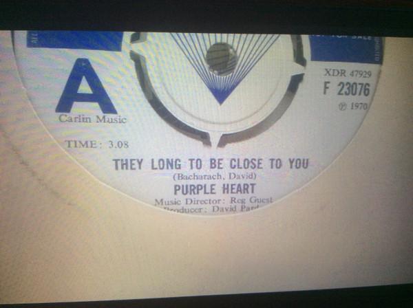 Purple Heart - They Long To Be Close To You