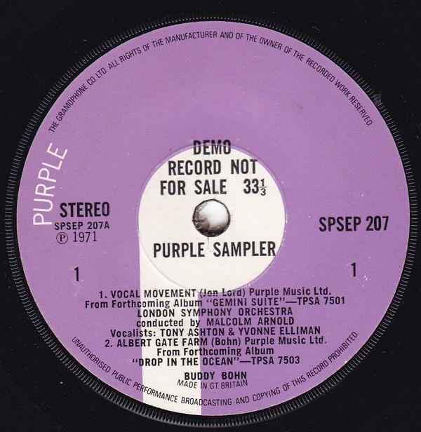  - Purple Sampler