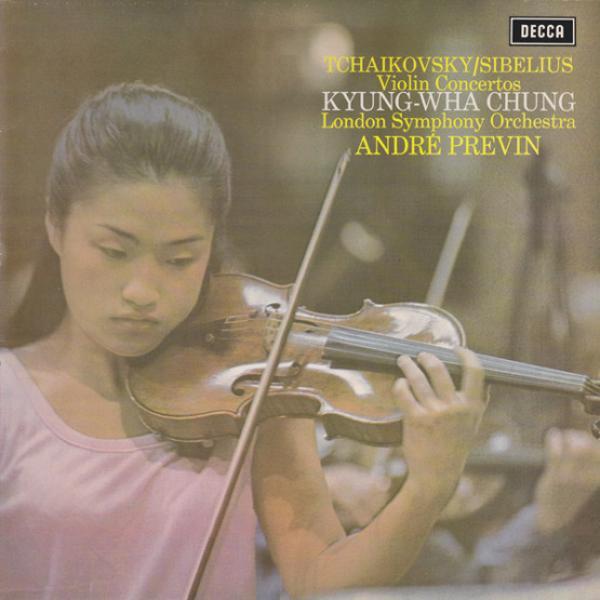 Pyotr Ilyich Tchaikovsky, Jean Sibelius, Kyung-Wha Chung, The London Symphony Orchestra, André Previn - Violin Concertos