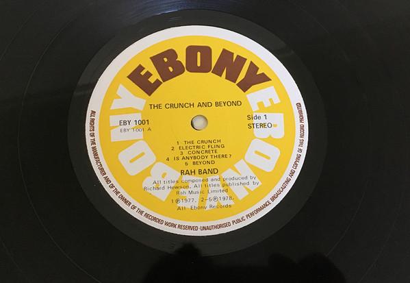 RAH Band - The Crunch & Beyond