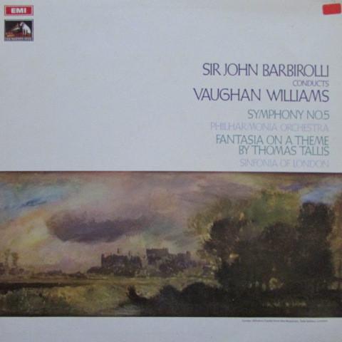 Ralph Vaughan Williams, Sir John Barbirolli, Philharmonia Orchestra, The Sinfonia Of London - Symphony No 5 / Fantasia On A Theme By Thomas Tallis