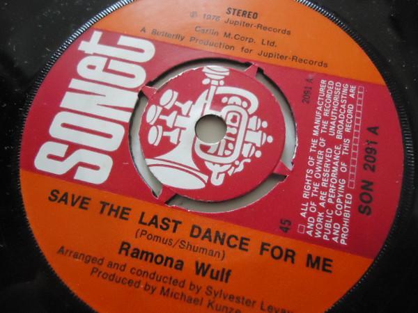 Ramona Wulf - Save The Last Dance For Me