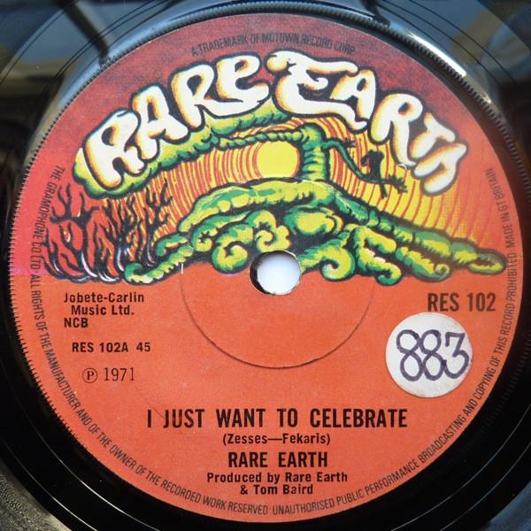 Rare Earth - I Just Want To Celebrate