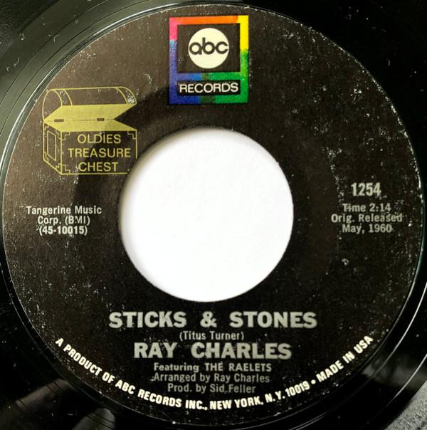 Ray Charles, Raelets - Sticks & Stones / Born To Lose