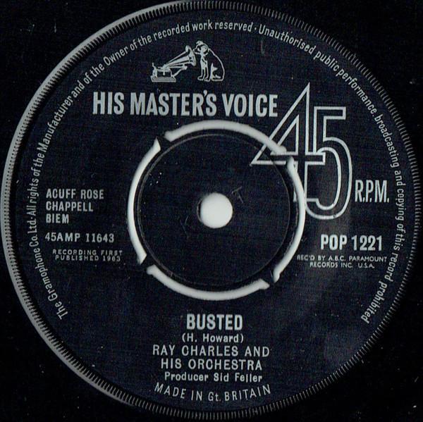 Ray Charles, Ray Charles And His Orchestra - Busted / Making Believe