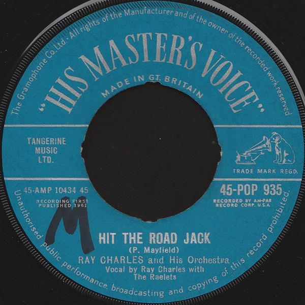 Ray Charles And His Orchestra - Hit The Road Jack / The Danger zone