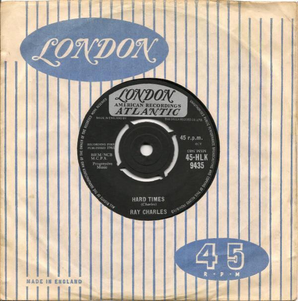 Ray Charles - Hard Times / I Wonder Who