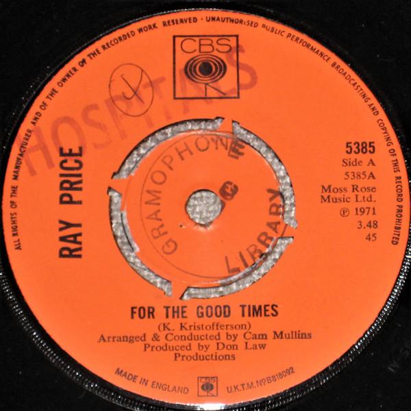Ray Price - For The Good Times