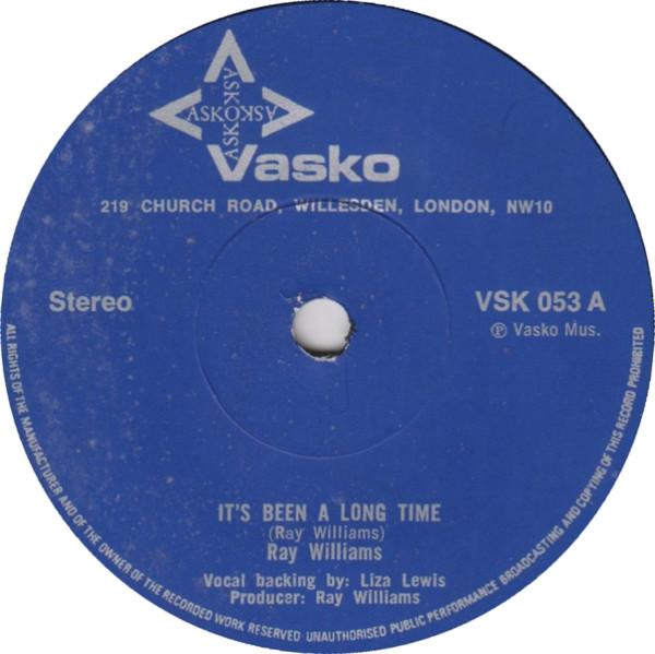 Ray Williams - It's Been A Long Time