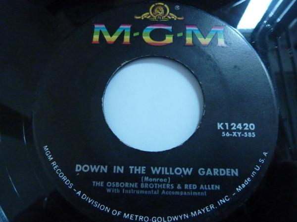 Red Allen (2), The Osborne Brothers - Down in The Willow Garden/HO, Honey, HO