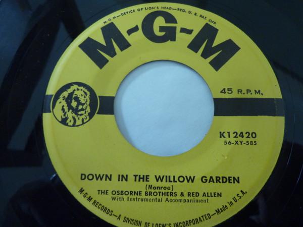 Red Allen (2), The Osborne Brothers - Down in The Willow Garden/HO, Honey, HO