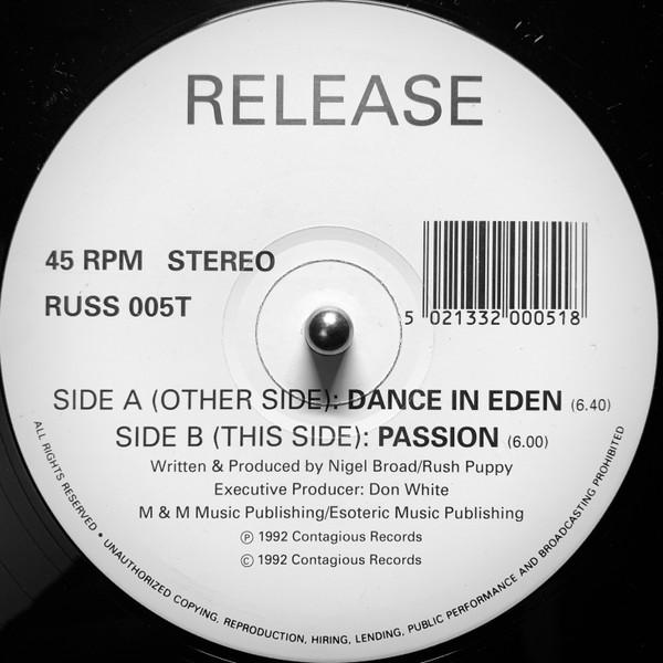 Release - Dance In Eden / Passion