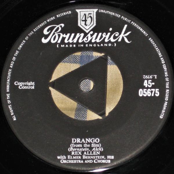 Rex Allen, Elmer Bernstein & Orchestra - Drango