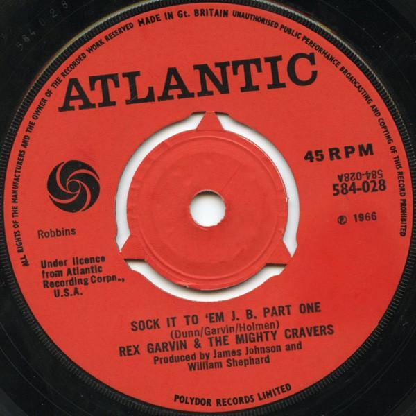 Rex Garvin & The Mighty Cravers - Sock It To 'Em J.B.