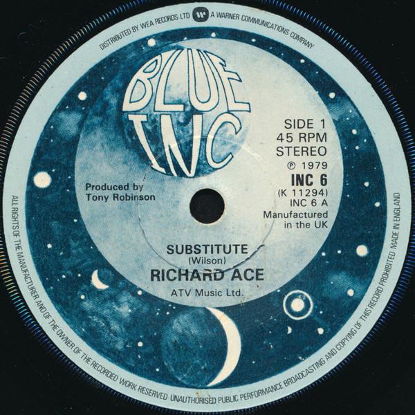 Richard Ace - Substitute / Ghetto Nation