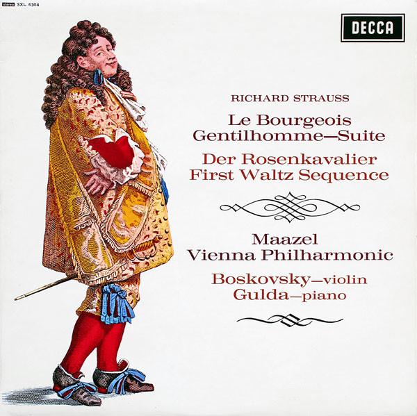 Richard Strauss, Friedrich Gulda, Lorin Maazel, Willi Boskovsky, Wiener Philharmoniker - Le Bourgeois Gentilhomme - Suite / Der Rosenkavalier - First Waltz Sequence