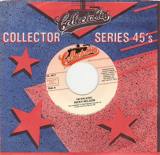 Ricky Nelson (2) - I'm Walking / A Teenager's Romance