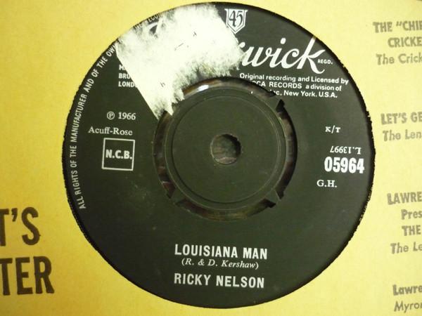 Ricky Nelson (2) - Louisiana Man / You Just Can't Quit