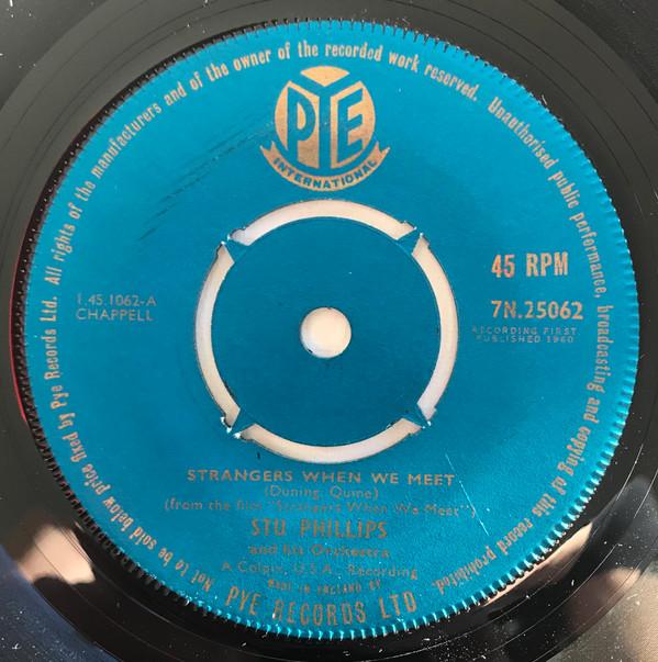 Robert Mersey And His Orchestra, Stu Phillips & His Orchestra - Strangers When We Meet / Song Of India