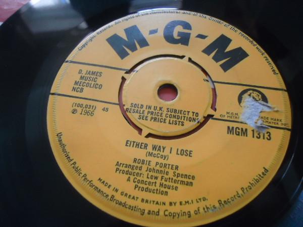 Robie Porter - Either Way I Lose / Let It Be Me