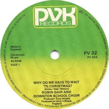 Robin Gair - Why Do We Have To Wait 'Til Christmas? / Don't Throw Our Love Away