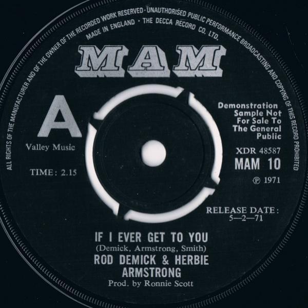 Rod Demick, Herbie Armstrong - If I Ever Get To You