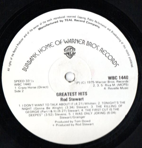 Rod Stewart - Greatest Hits Vol. 1