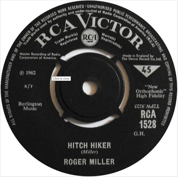 Roger Miller - Hitch Hiker / Trouble On The Turnpike
