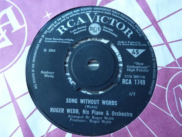 Roger Webb And His Orchestra - Song Without Words