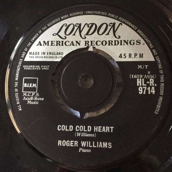 Roger Williams (2) - On The Trail / Cold Cold Heart