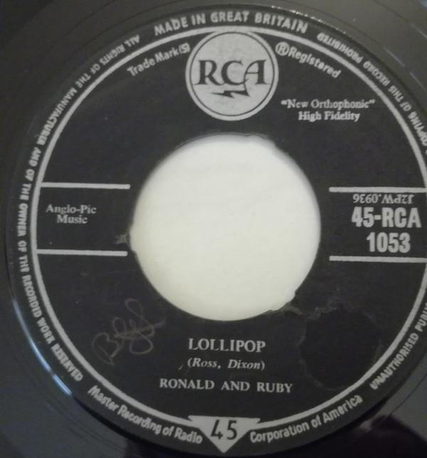 Ronald & Ruby - Lollipop / Fickle Baby