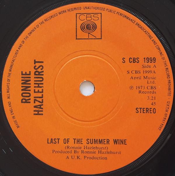 Ronnie Hazlehurst - Last Of The Summer Wine