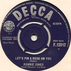 Ronnie Jones - Let's Pin A Rose On You