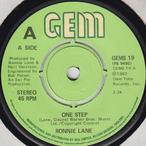 Ronnie Lane - One Step
