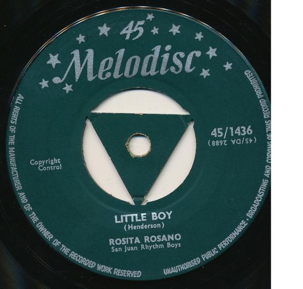 Rosita Rosano, San Juan Rhythm Boys - Little Boy / Queer Things