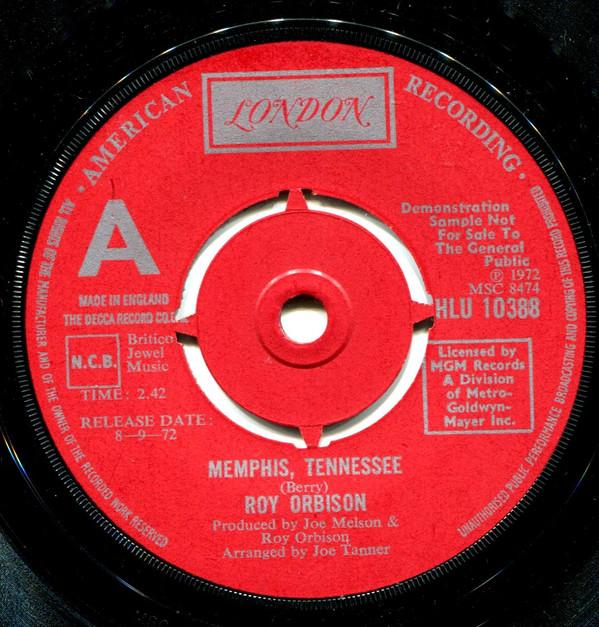 Roy Orbison - Memphis, Tennessee / I Can Read Between The Lines