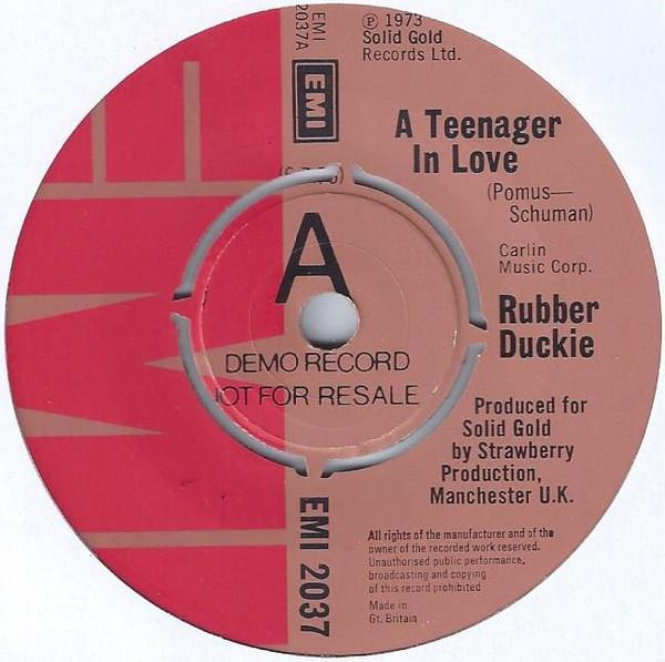 Rubber Duckie - A Teenager In Love