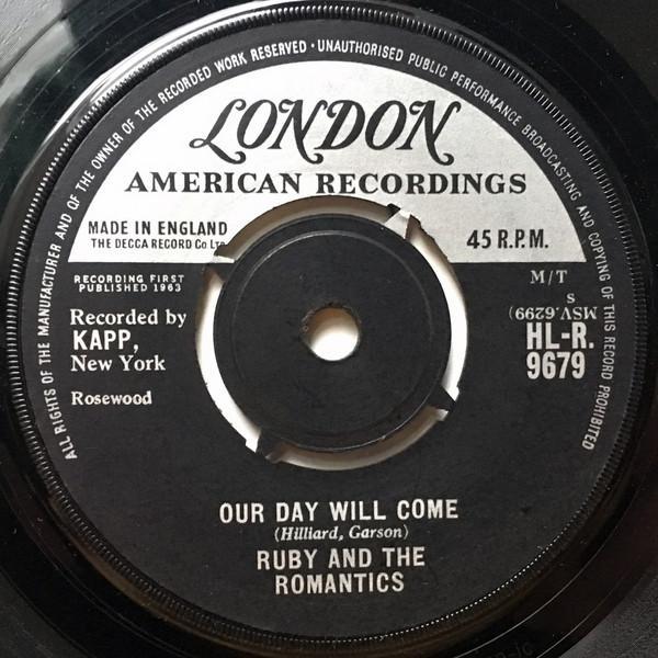 Ruby And The Romantics - Our Day Will Come / Moonlight And Music